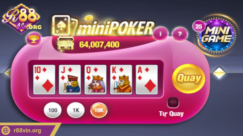Giới thiệu về mini poker R88